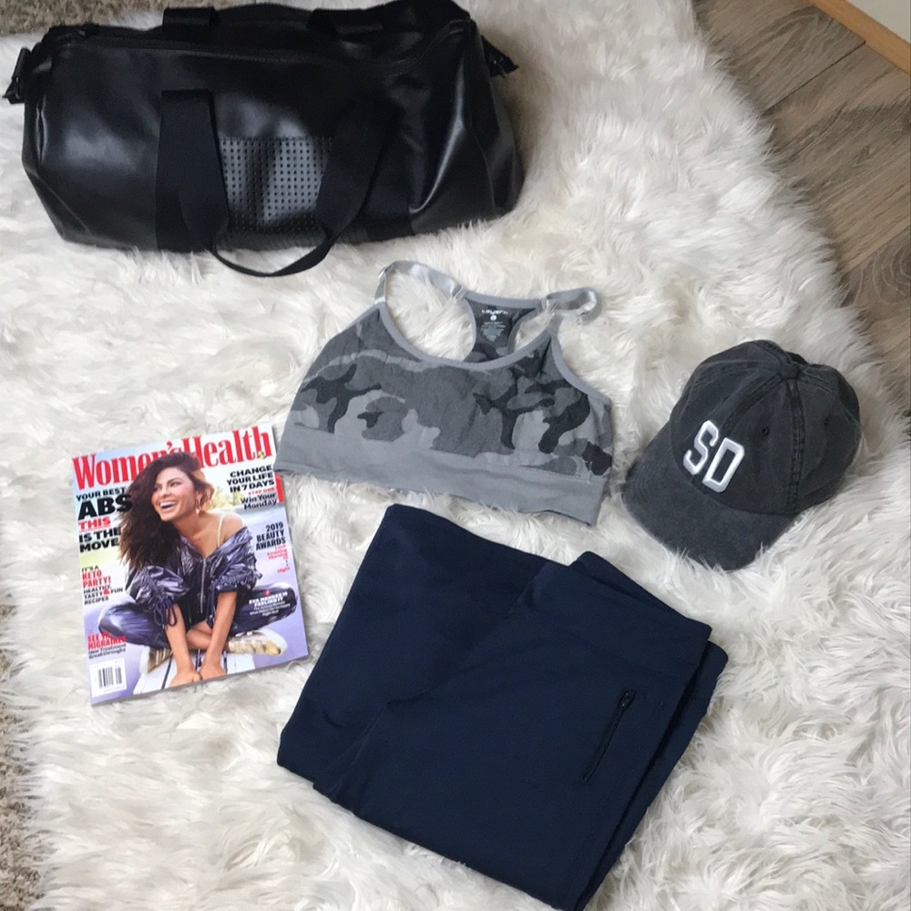 Athleta Navy Blue Work Out Pants